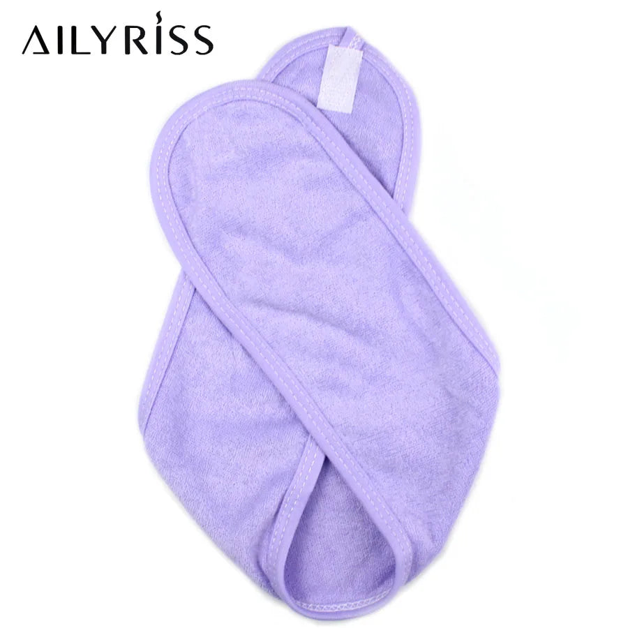 Adjustable Head Band Women Spa Wide Hairband Yoga Bath Shower Makeup Wash Face Cosmetic Headband Soft Toweling Hair Accessories